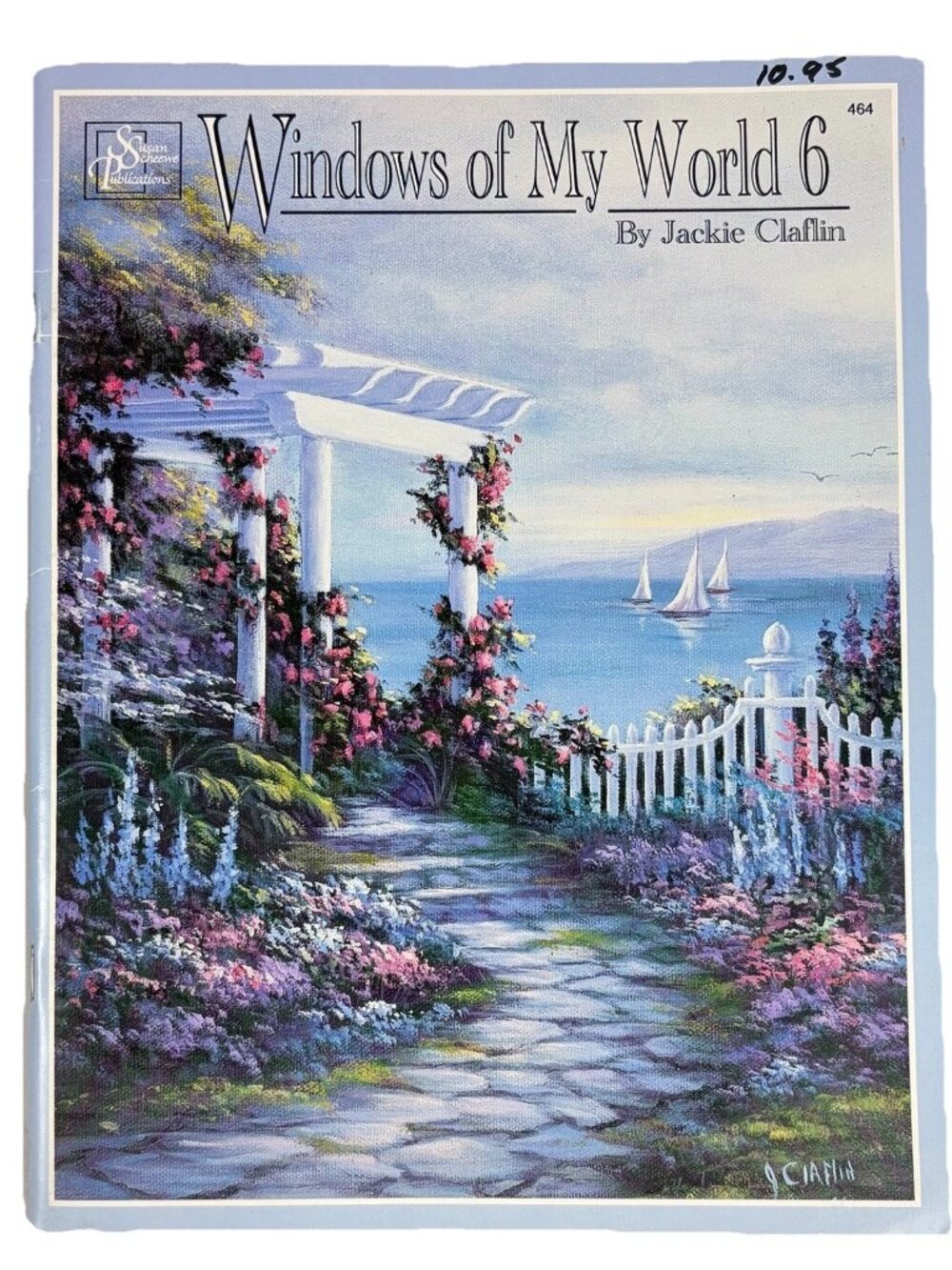 Windows of My World 6 Jackie Claflin Painting Instruction Book Susan Scheewe
